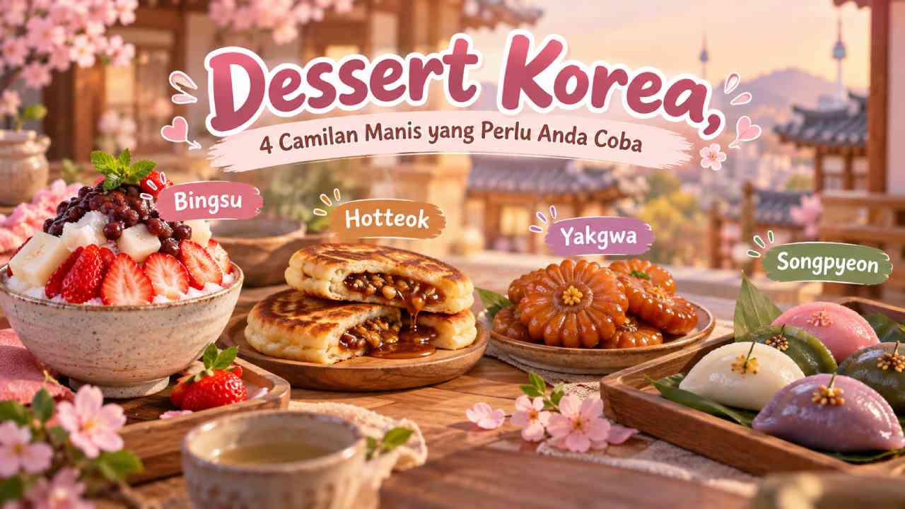 Dessert Korea, 4 Camilan Manis yang Perlu Anda Coba