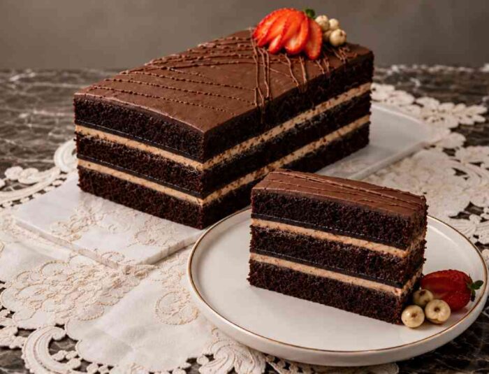 London Chocolate Cake Viral, Dessert Cokelat Lumer Bikin Ngiler