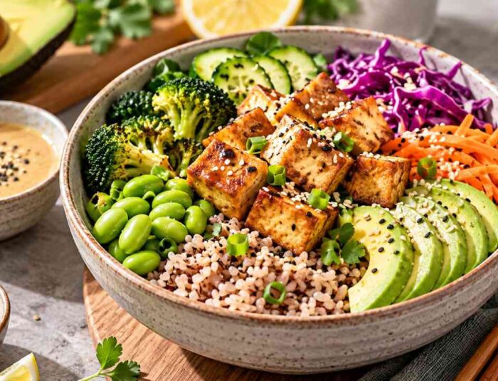 Tofu Buddha Bowl Jadi Pilihan Sehat yang Lezat dan Mengenyangkan