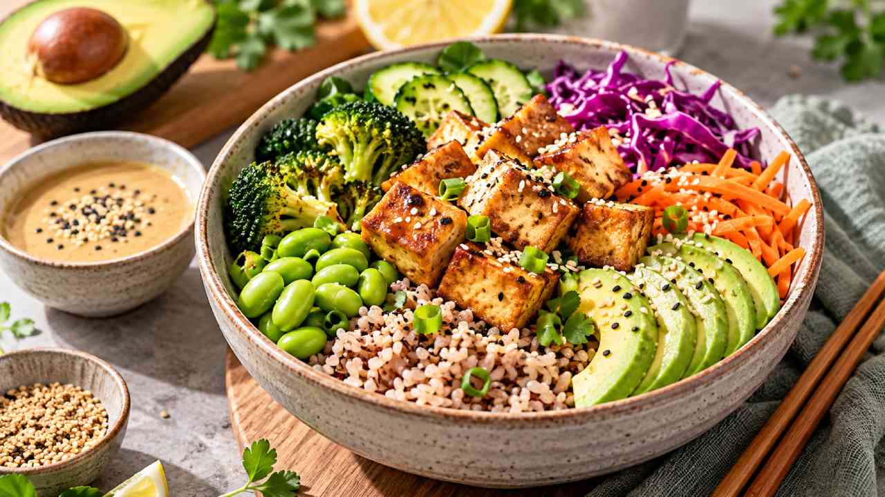 Tofu Buddha Bowl Jadi Pilihan Sehat yang Lezat dan Mengenyangkan
